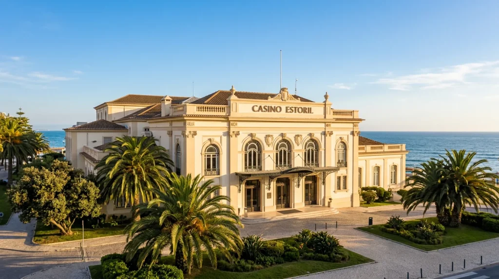 Imagem do edifício do casino